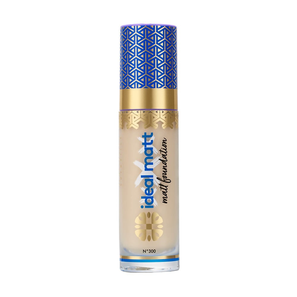 Тональный крем для обличчя Ingrid Cosmetics Ideal Matt Mattifying Foundation, 300 Ivory, 30 мл