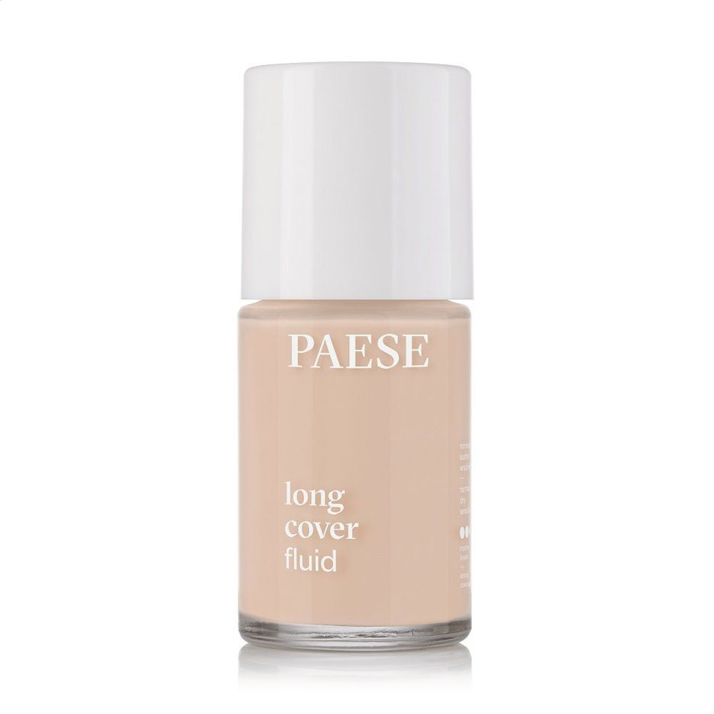 Тональний крем для обличчя Paese Long Cover Fluid, 0.5 Ivory, 30 мл