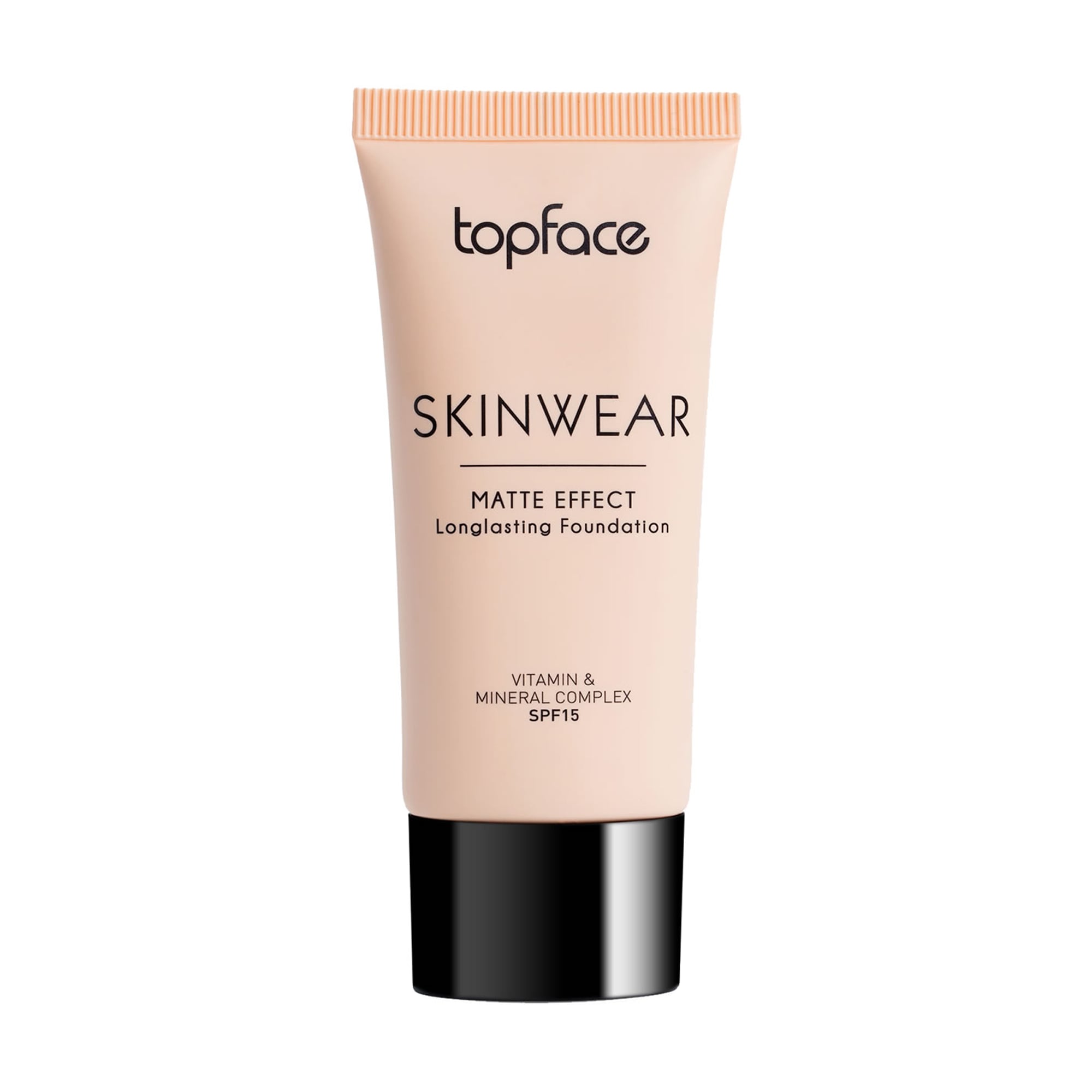 Тональний крем для обличчя Topface Skinwear Matte Effect SPF 15 з матувальним ефектом, 05, 30 мл