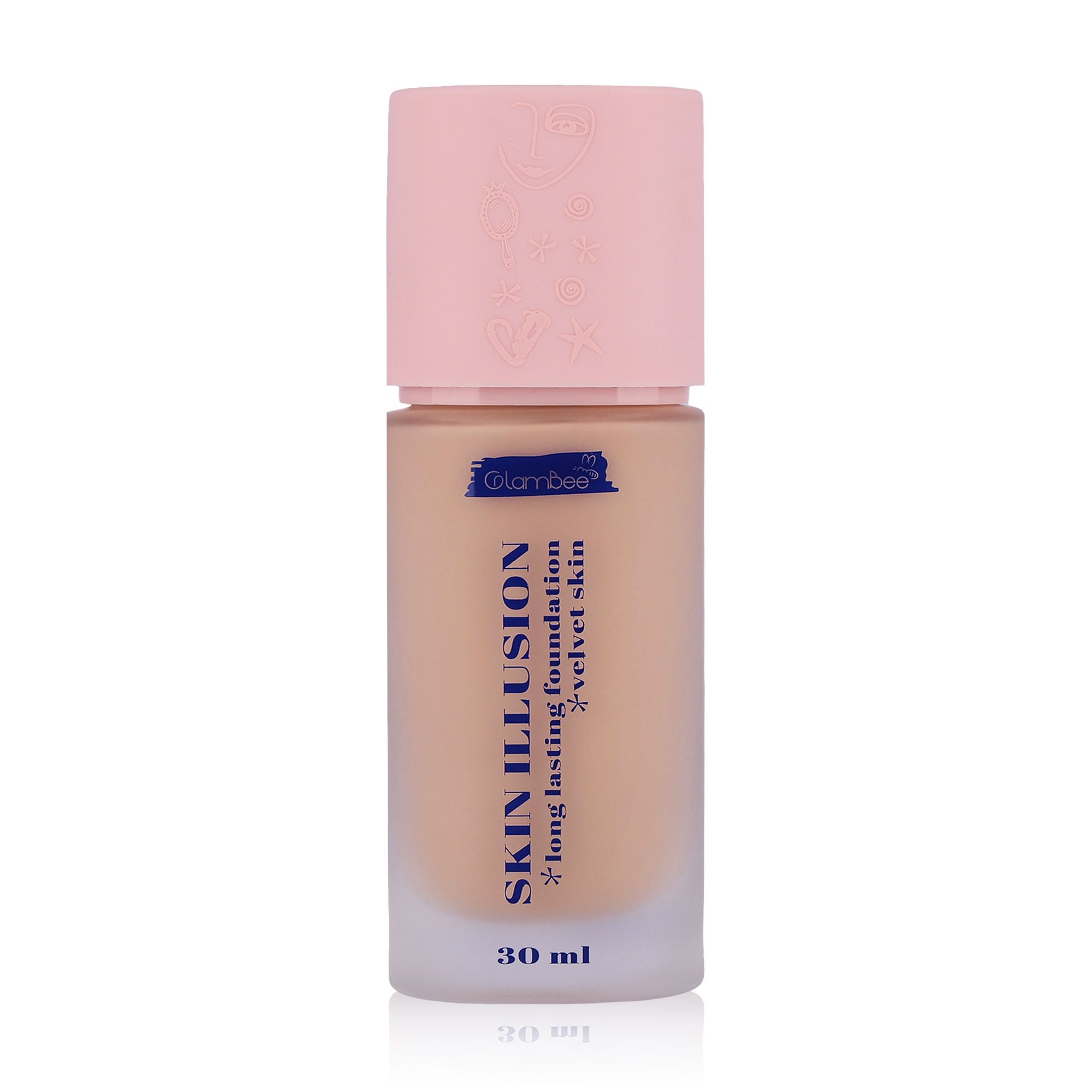 Тональний крем GlamBee Skin Illusion, тон 03, 30 мл
