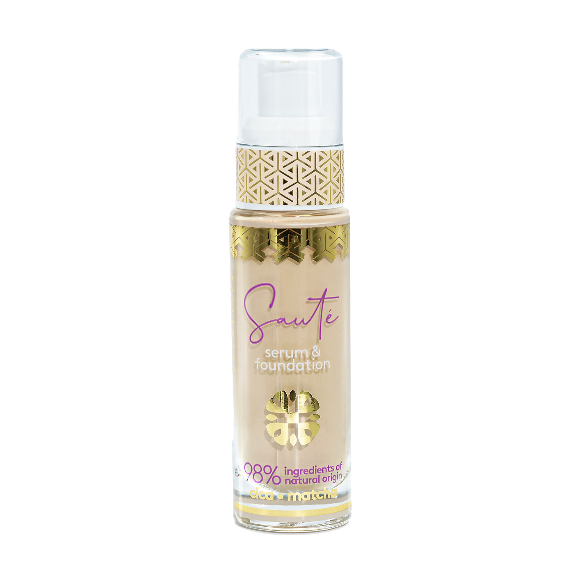 Тональний крем-сироватка для обличчя 2 в 1 Ingrid Cosmetics Saute Serum &amp; Foundation, 03 Popular Nude, 30 мл