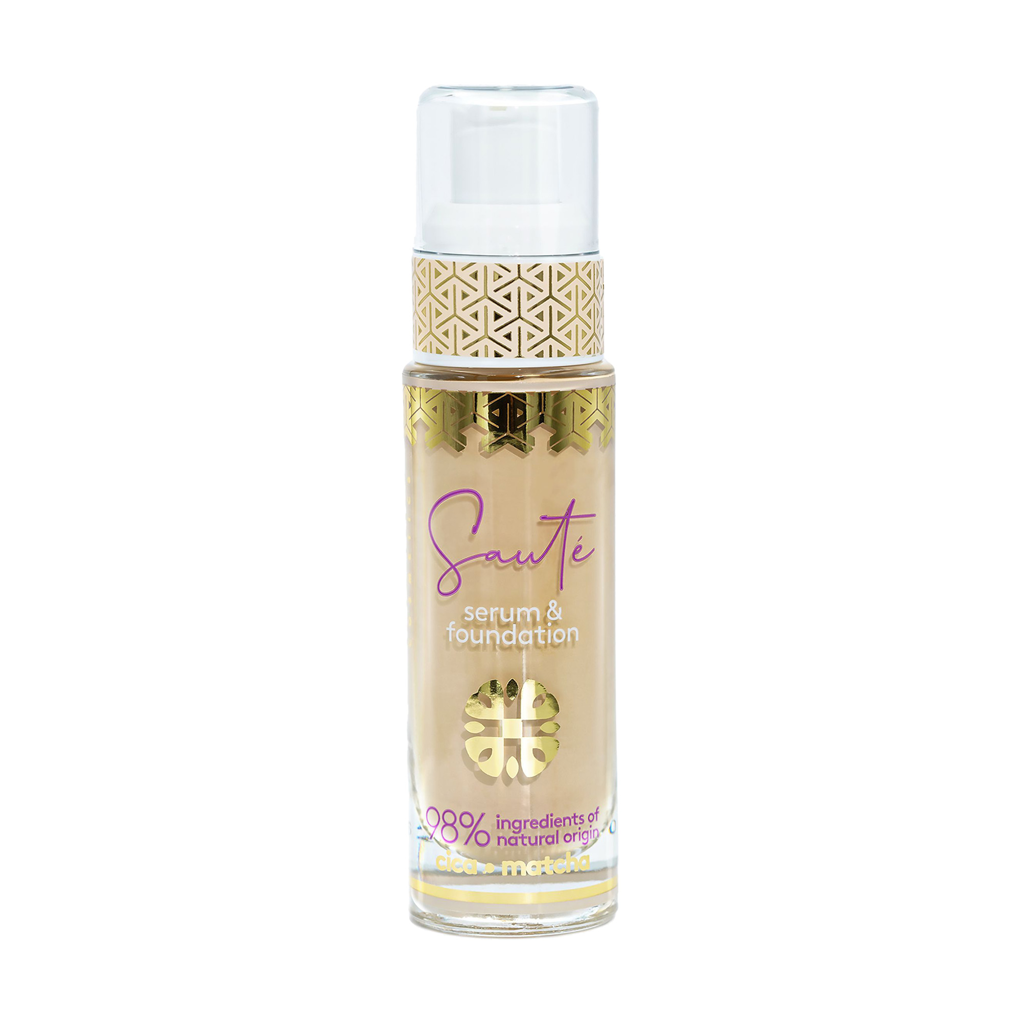 Тональний крем-сироватка для обличчя 2 в 1 Ingrid Cosmetics Saute Serum &amp; Foundation, 05 Good Sun, 30 мл