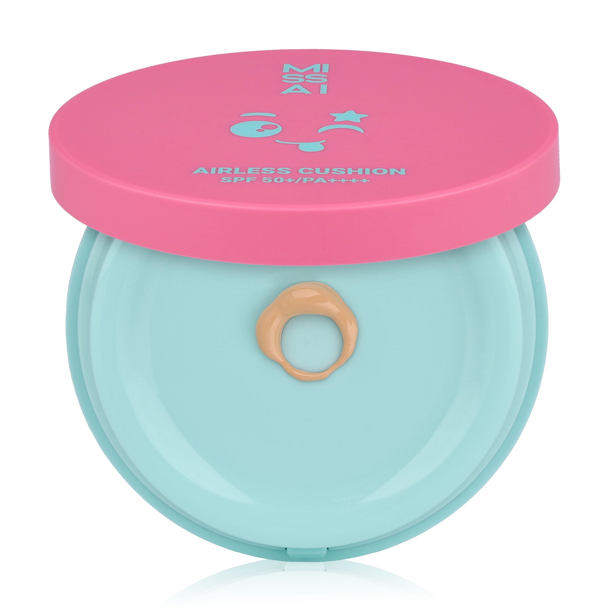 Тональний кушон для обличчя Missai Airless Cushion SPF 50+/PA++++ тон 2, 13 г