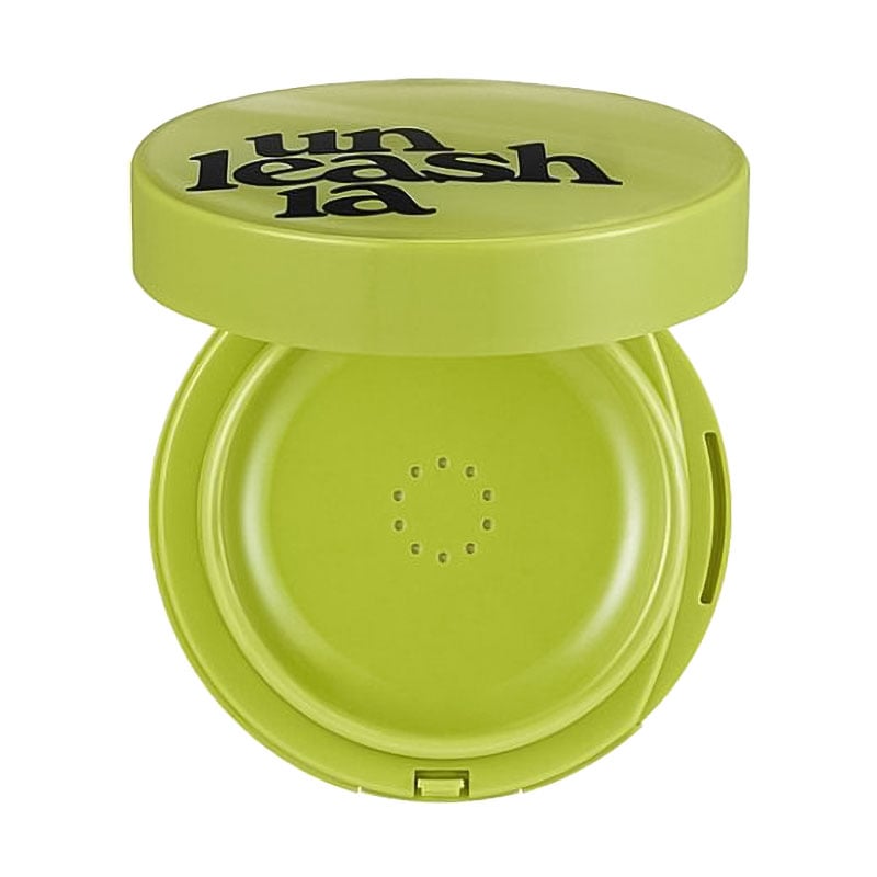 Тональний кушон для обличчя Unleashia Satin Wear Healthy-Green Cushion 14N Rosy Cheeks, 15 г