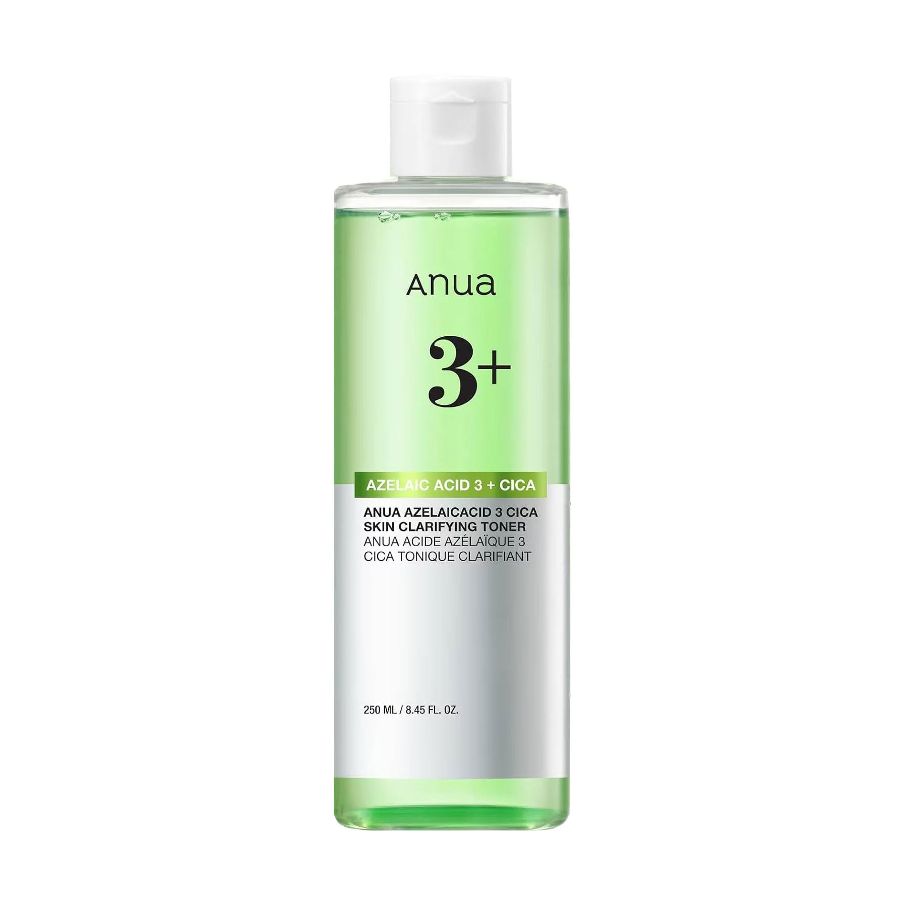 Тонер для обличчя Anua Azelaic Acid 3 Cica Skin Clarifying Toner з азелаїновою кислотою 3% та центелою азіатською, 250 мл