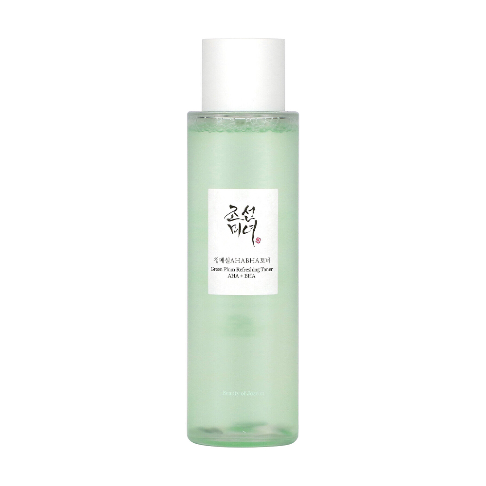 Тонер для обличчя Beauty of Joseon Green Plum Refreshing Toner AHA + BHA з кислотами, 150 мл
