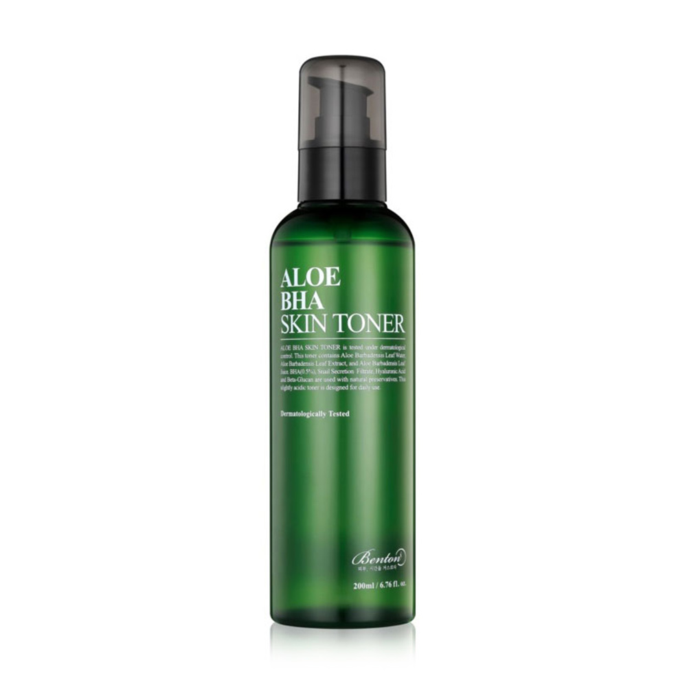 Тонер для обличчя Benton Aloe BHA Skin Toner з алое та саліциловою кислотою, 200 мл