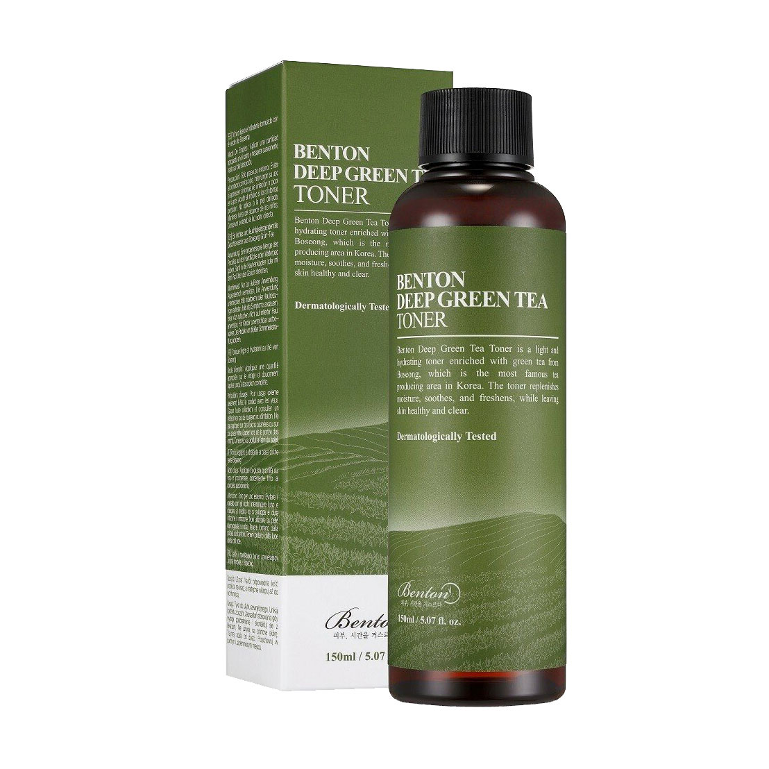 Тонер для обличчя Benton Deep Green Tea Toner з зеленим чаєм, 150 мл