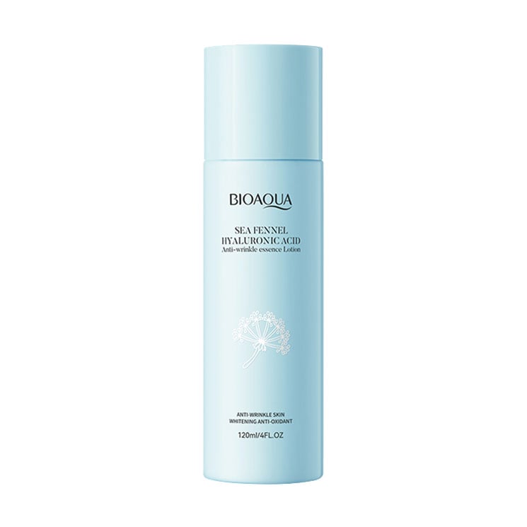 Тонер для обличчя Bioaqua Sea Fennel Hyaluronic Acid Anti-Wrinkle Essence Lotion проти зморщок, з гіалуроновою кислотою, 120 мл