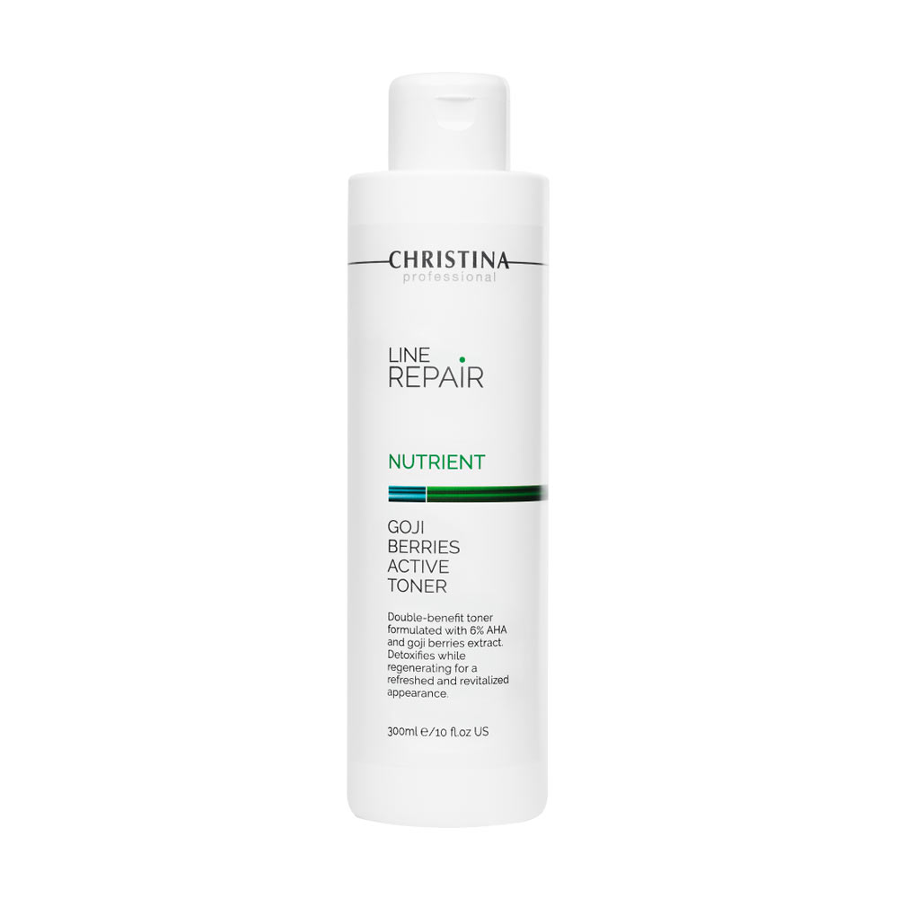 Тонер для обличчя Christina Line Repair Nutrient Goji Berries Active Toner з ягодами годжі, 300 мл
