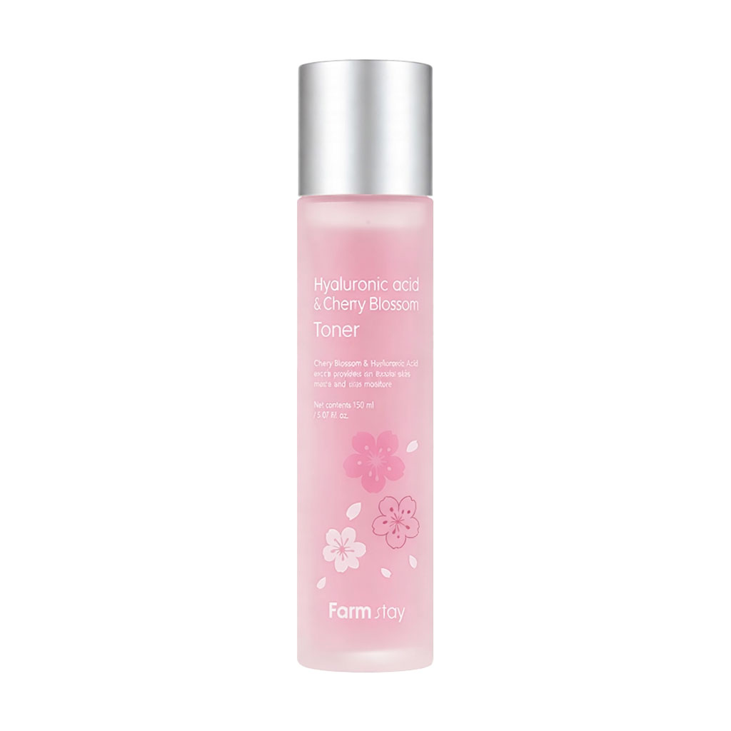 Тонер для обличчя FarmStay Hyaluronic Acid &amp; Cherry Blossom Toner, 150 мл
