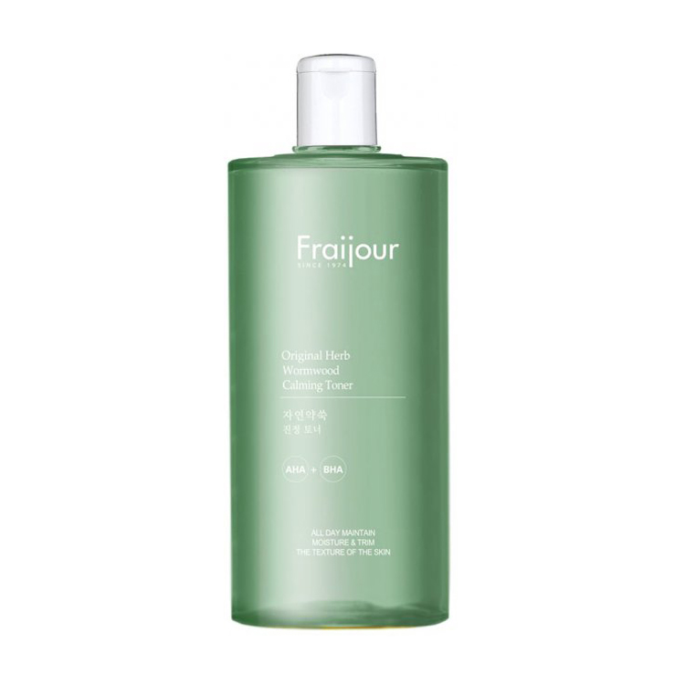 Тонер для обличчя Fraijour Original Herb Wormwood Calming Toner з AHA/BHA кислотами, 500 мл