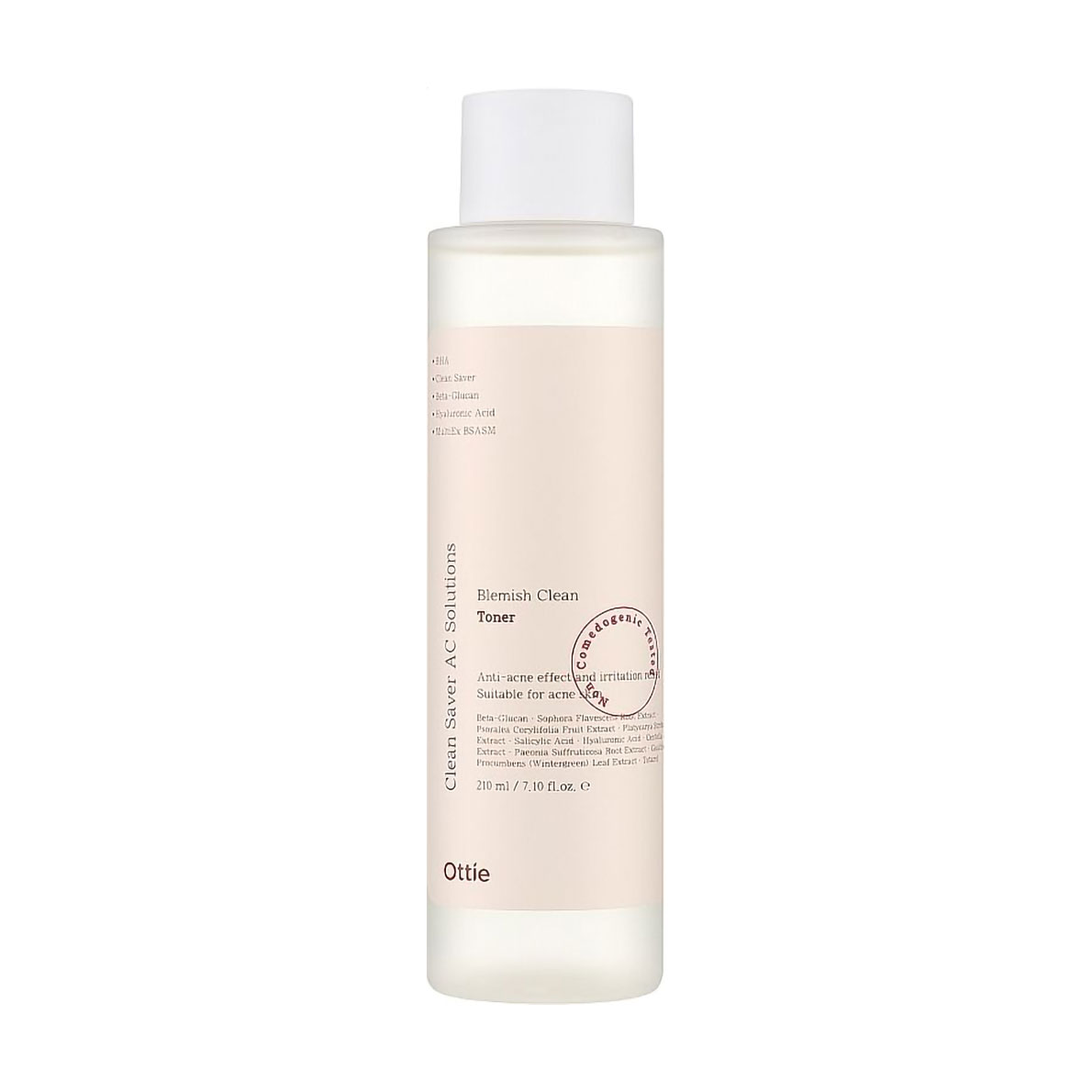 Тонер для обличчя Ottie Blemish Clean Toner для проблемної шкіри, 210 мл