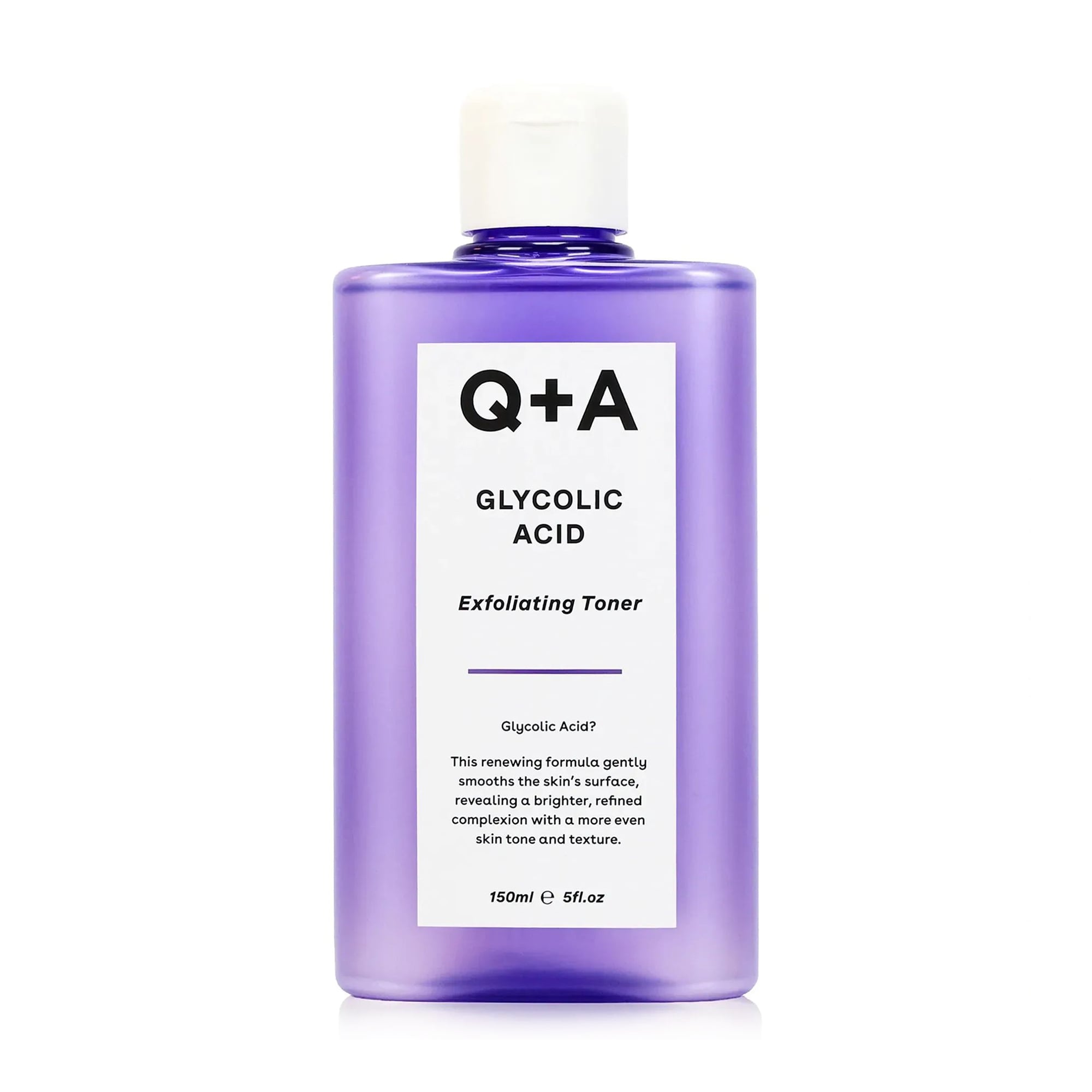 Тонер для обличчя Q+A Glycolic Acid Exfoliating Toner з гліколевою кислотою, 150 мл