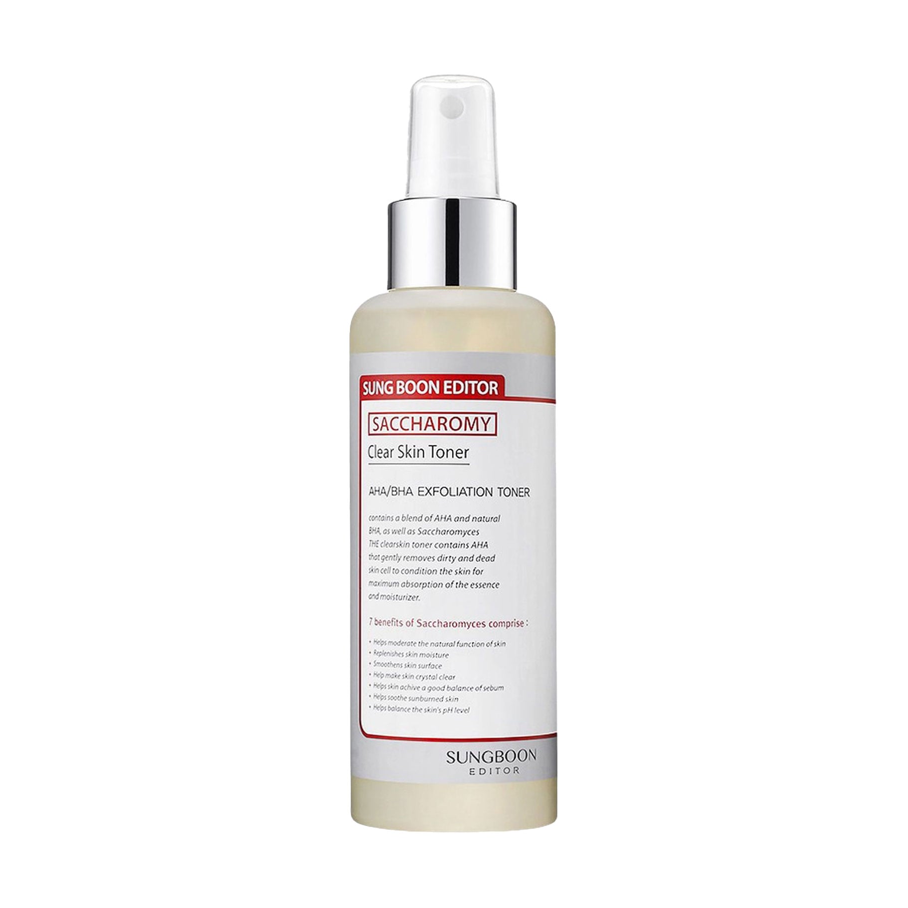 Тонер для обличчя Sungboon Editor Saccharomy Clear Skin Toner, 160 мл