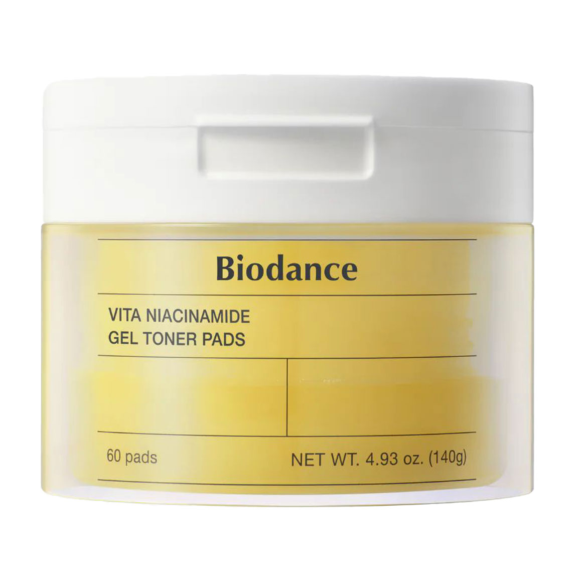Тонер-пади для обличчя Biodance Vita Niacinamide Gel Toner Pads, 60 шт