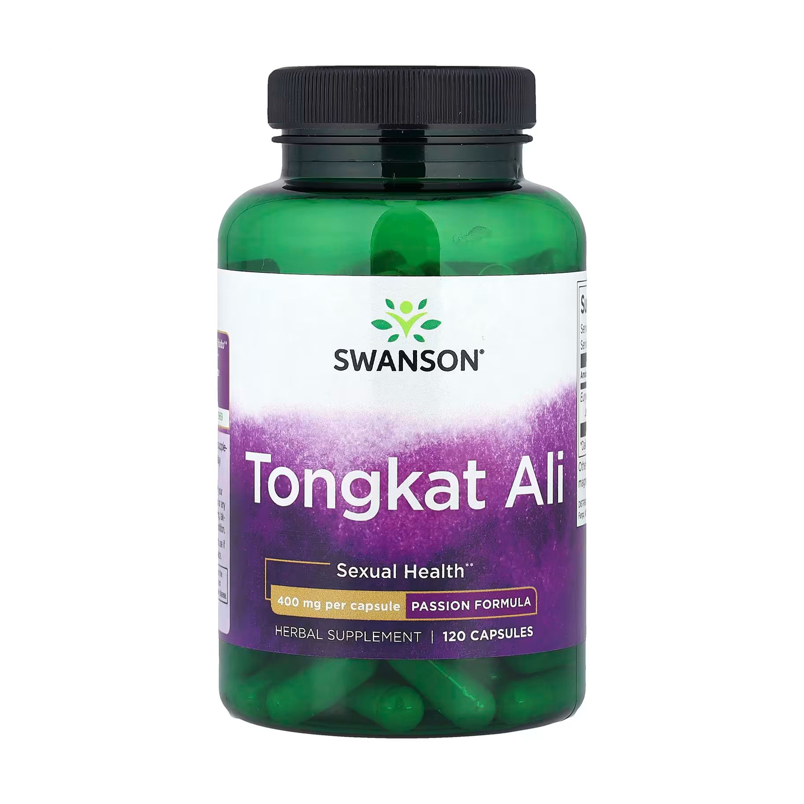Тонгкат алі Swanson Tongkat Ali 400 мг, 120 капсул