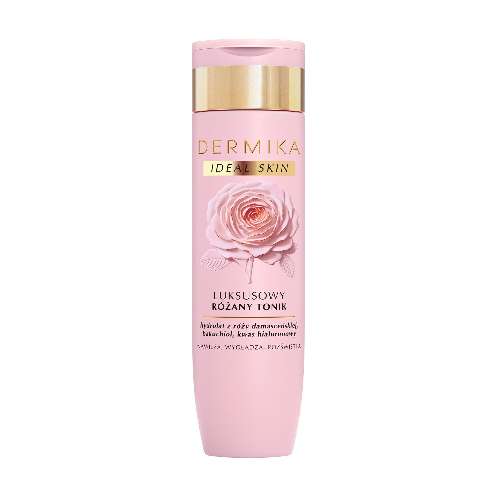 Тонік для обличчя Dermika Ideal Skin з ароматом троянди, 200 мл