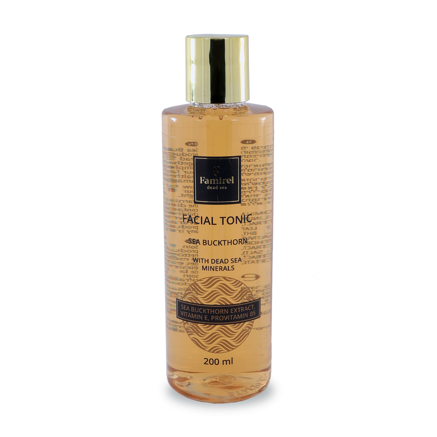 Тонік для обличчя Famirel Facial Tonic Sea Buckthorh With Dead Sea Minerals з екстрактом обліпихи, 200 мл