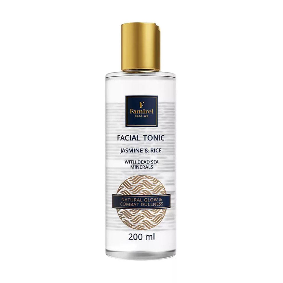 Тонік для обличчя Famirel Facial Tonic з екстрактом жасміну та рисовою водою, 200 мл