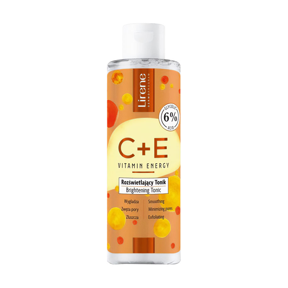 Тонік для обличчя Lirene C+E Brightening Tonic, 200 мл