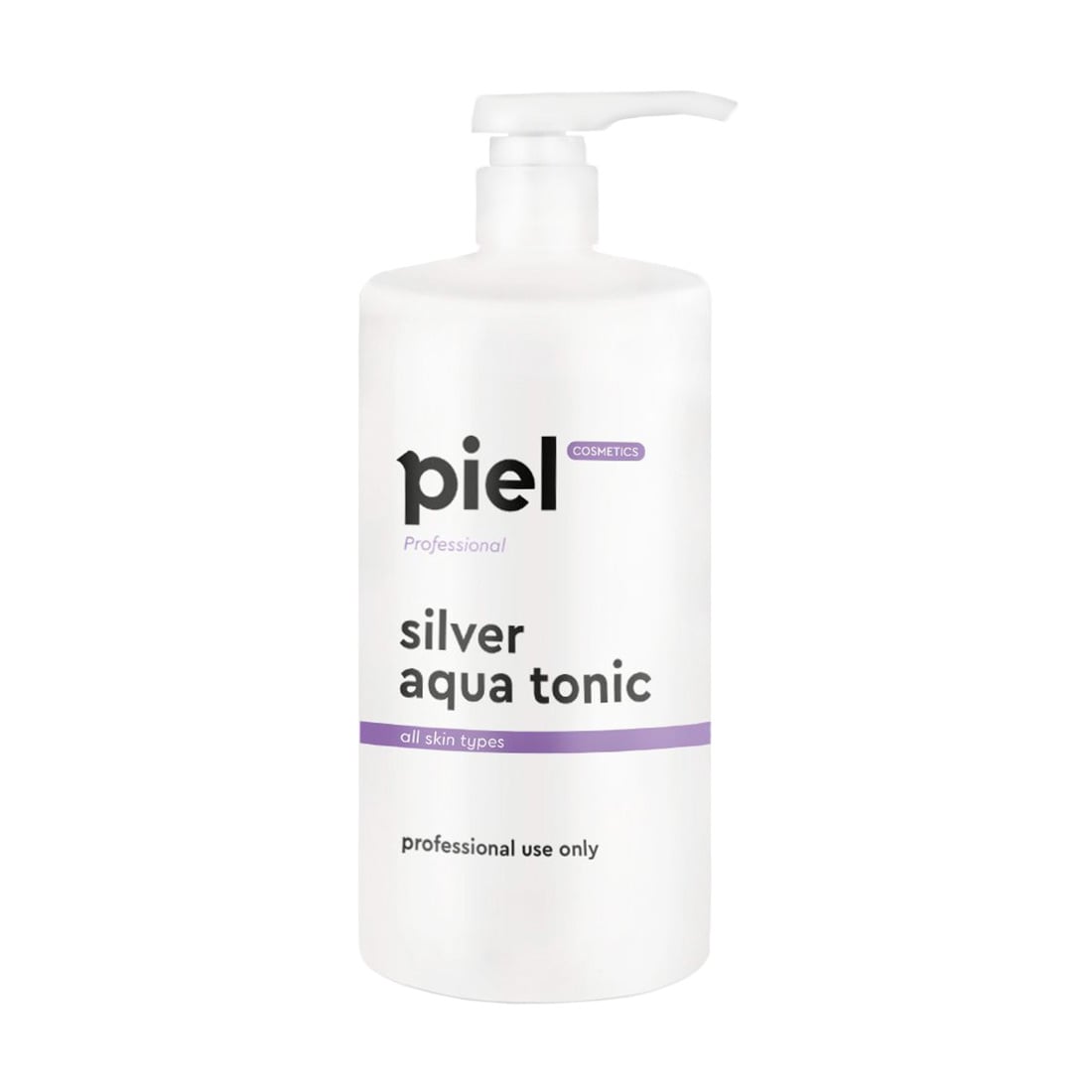 Тонік для обличчя Piel Cosmetics Silver Aqua Tonic для всіх типів шкіри, для професійного використання, 1 л