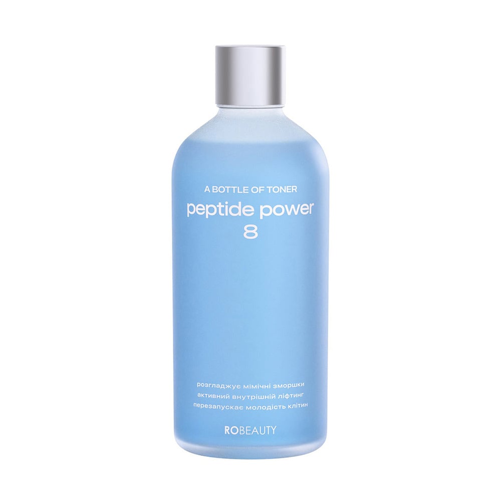 Тонік для обличчя RoBeauty Peptide Power 8 з 8 пептидами, 100 мл