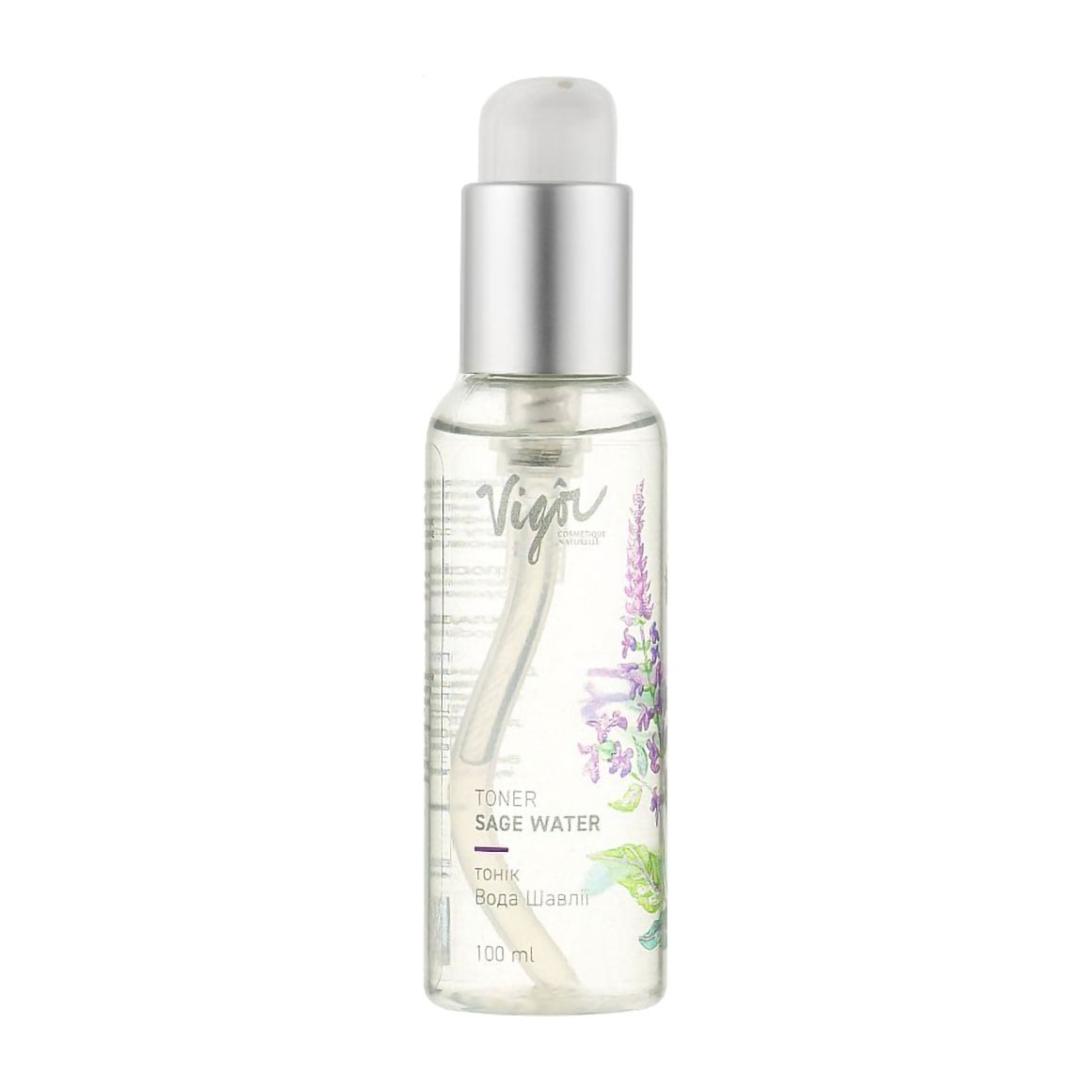 Тонік для обличчя Vigor Toner Вода шавлії, 100 мл