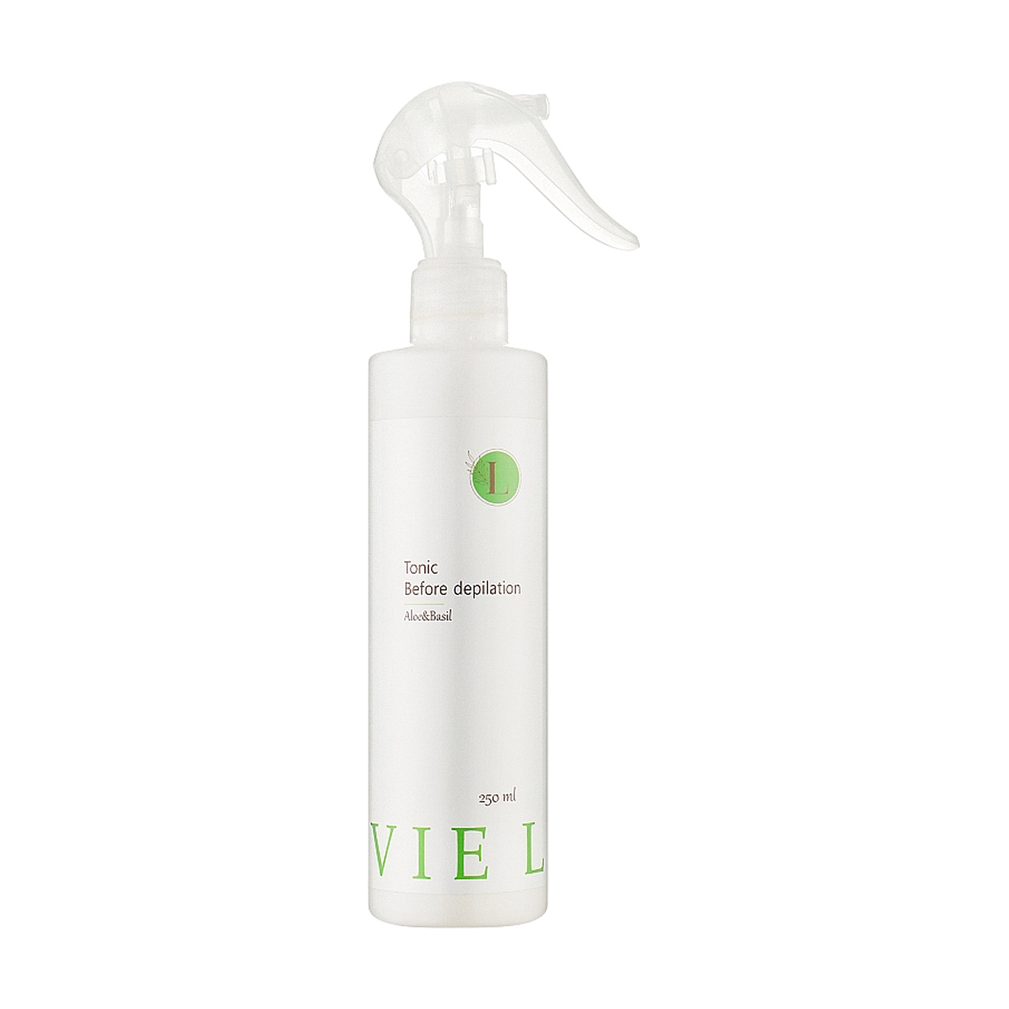 Тонік до депіляції Levie Tonic Before Depilation Aloe &amp; Basil з екстрактом алое та базиліка, 250 мл