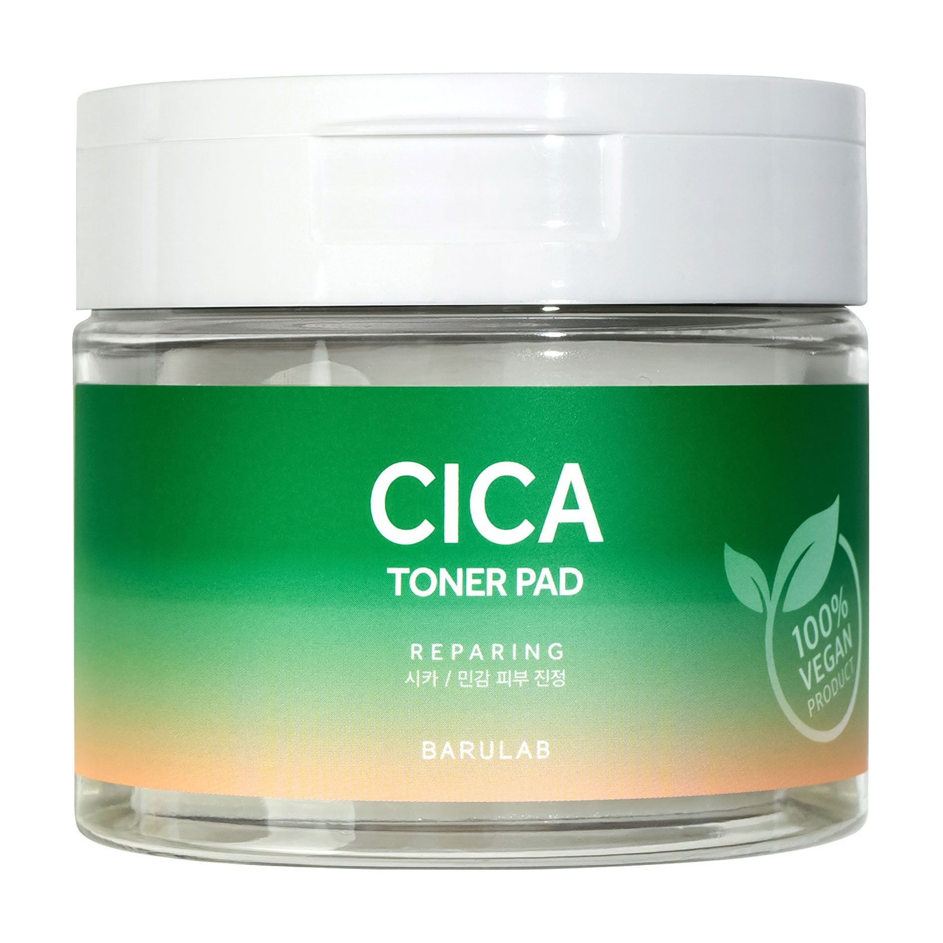 Тонізувальні пади для обличчя Barulab Cica Toner Pad з центелою, 160 г