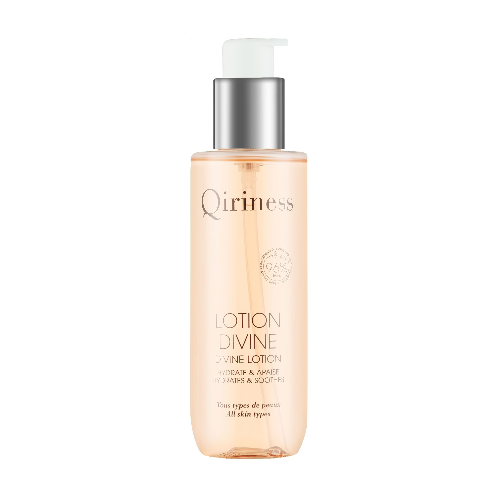 Тонізувальний лосьйон для обличчя Qiriness Divine Lotion Hydrates &amp; Soothes, 200 мл