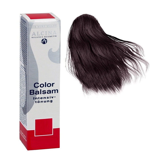 Тонувальна бальзам-фарба для волосся Alcina Balance Color Balsam 4.56 Medium Brown Red Violet, 60 мл