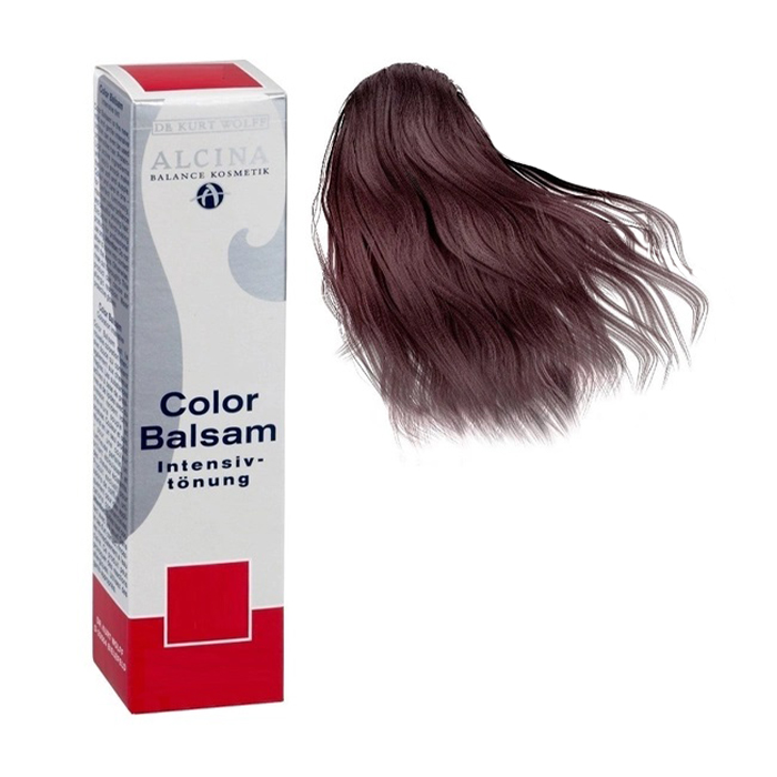 Тонувальна бальзам-фарба для волосся Alcina Balance Color Balsam 5.5 Light Brown Red, 60 мл