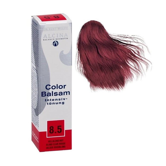 Тонувальна бальзам-фарба для волосся Alcina Balance Color Balsam 8.5 Light Blond Red, 60 мл
