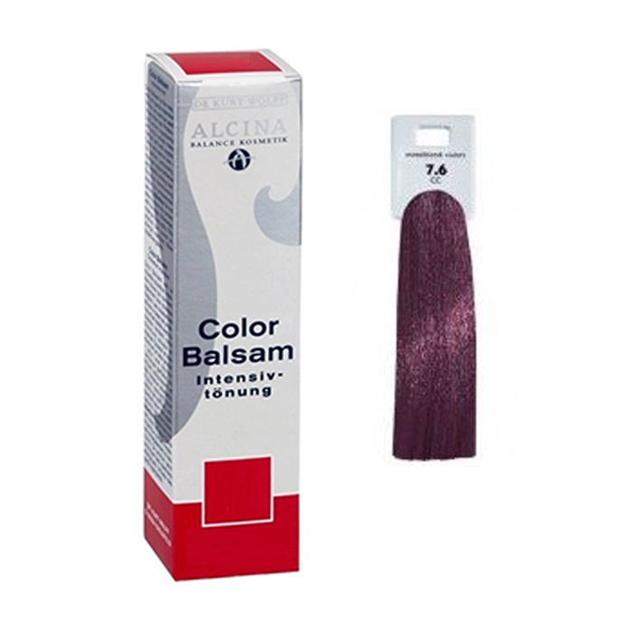 Тонувальна бальзам-фарба для волосся Alcina Balance Color Balsam 7.6 Medium Blond Violet, 60 мл