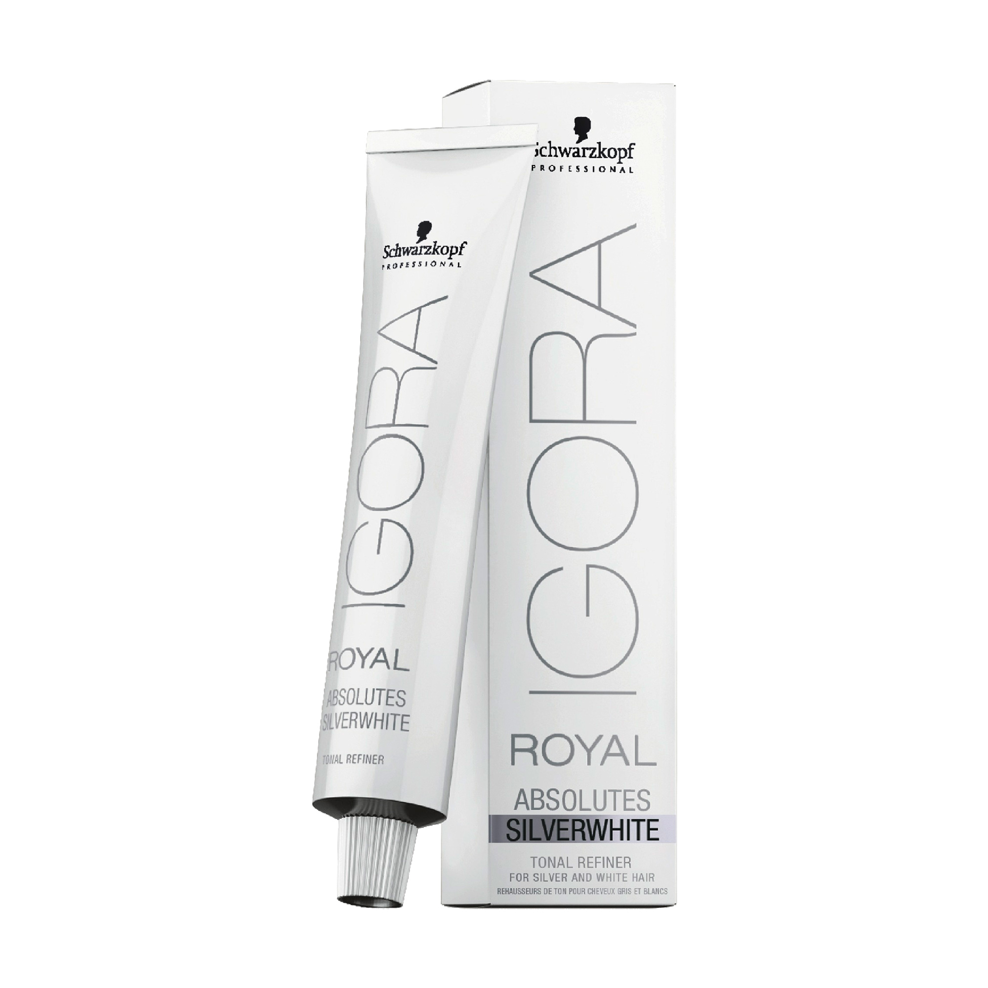 Тонувальна фарба для волосся Schwarzkopf Professional Igora Royal Absolutes SilverWhite Slate Grey, 60 мл