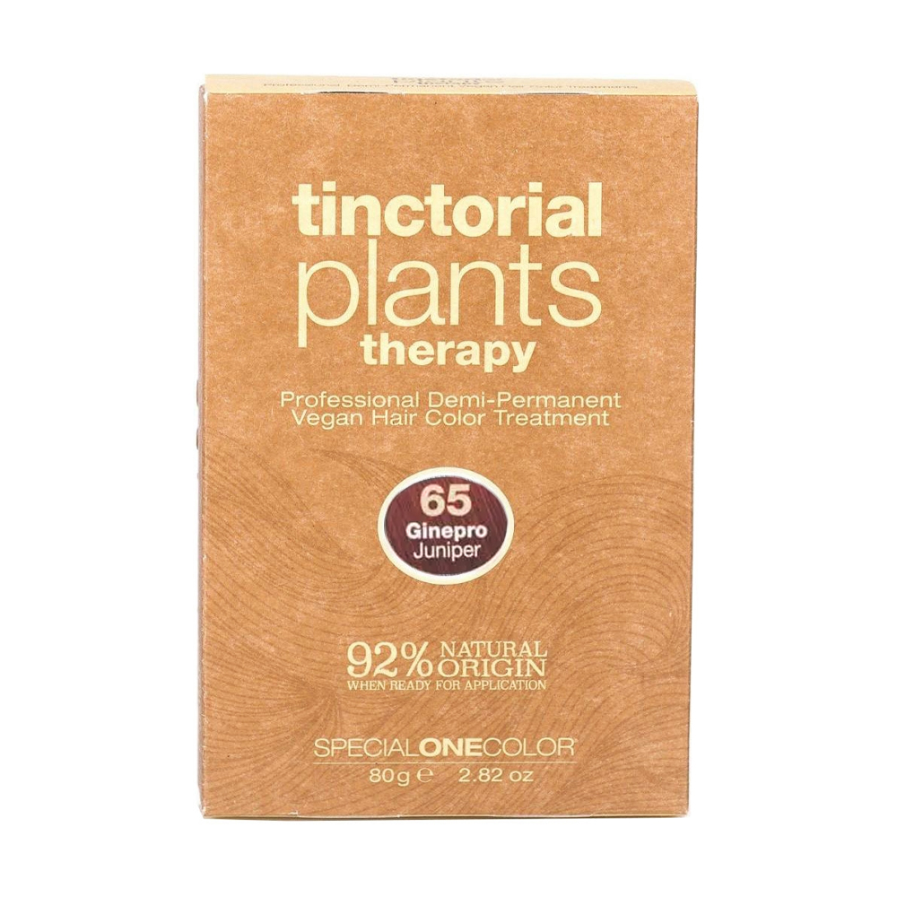 Тонувальна фарба для волосся Trendy Hair Tinctorial Plants Therapy Demi-Permanent Vegan Hair Color 65 Juniper, 80 г