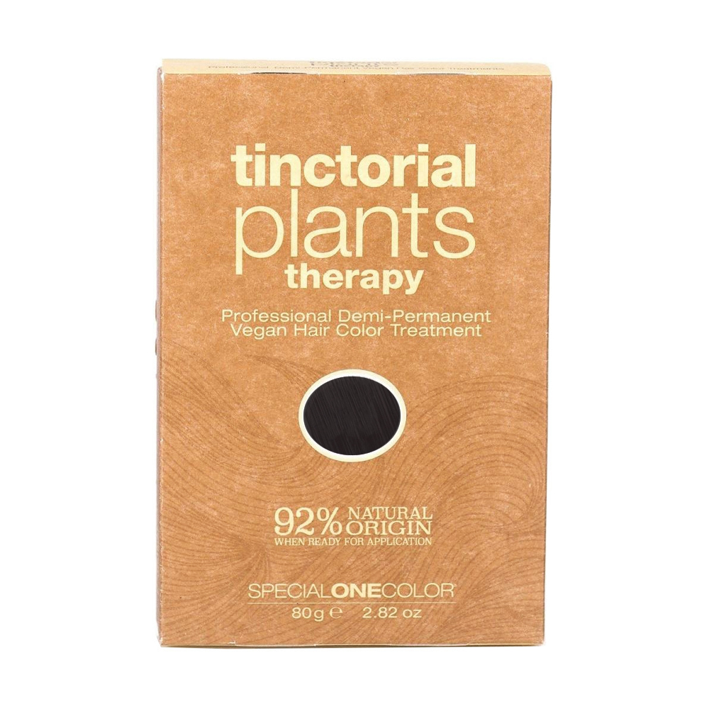 Тонувальна фарба для волосся Trendy Hair Tinctorial Plants Therapy Demi-Permanent Vegan Hair Color 411 Dark Chestnut, 80 г