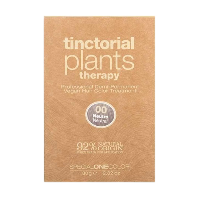 Тонувальна фарба для волосся Trendy Hair Tinctorial Plants Therapy Demi-Permanent Vegan Hair Color 00 Neutral, 80 г