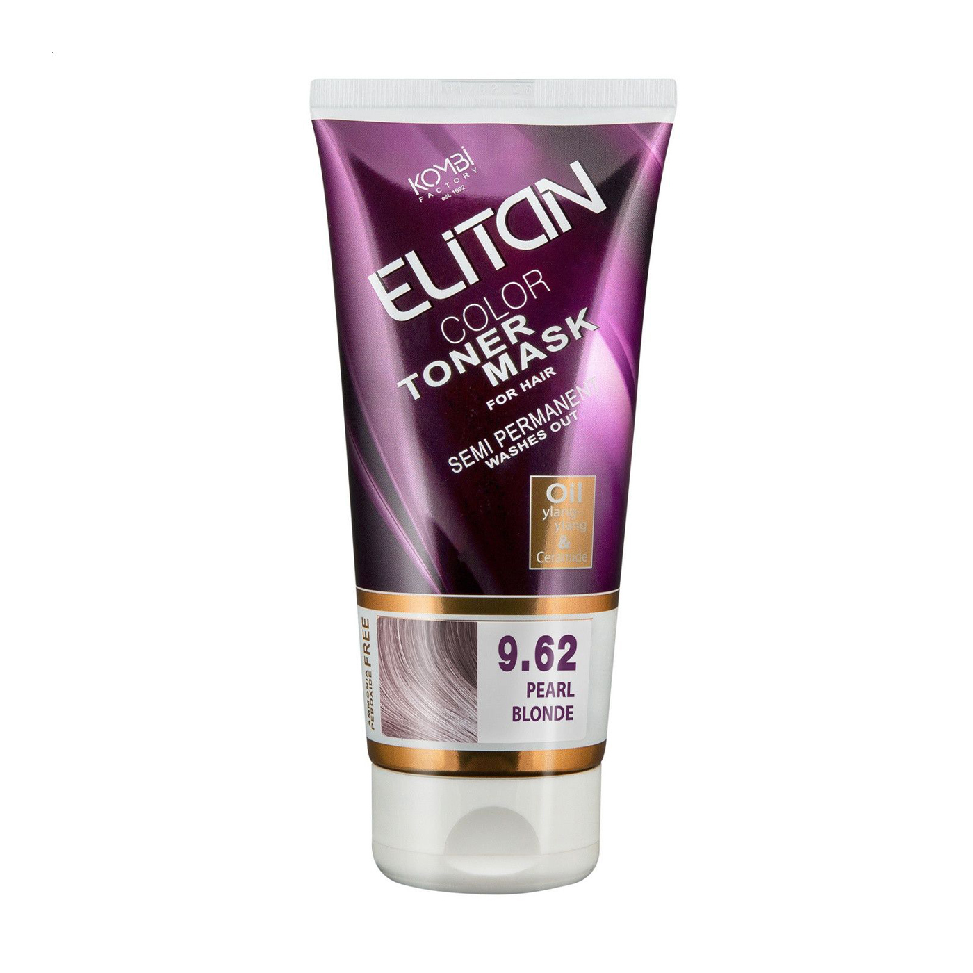 Тонувальна маска для волосся Elitan Color Toner Mask 9.62 Перлинний блонд, 150 мл