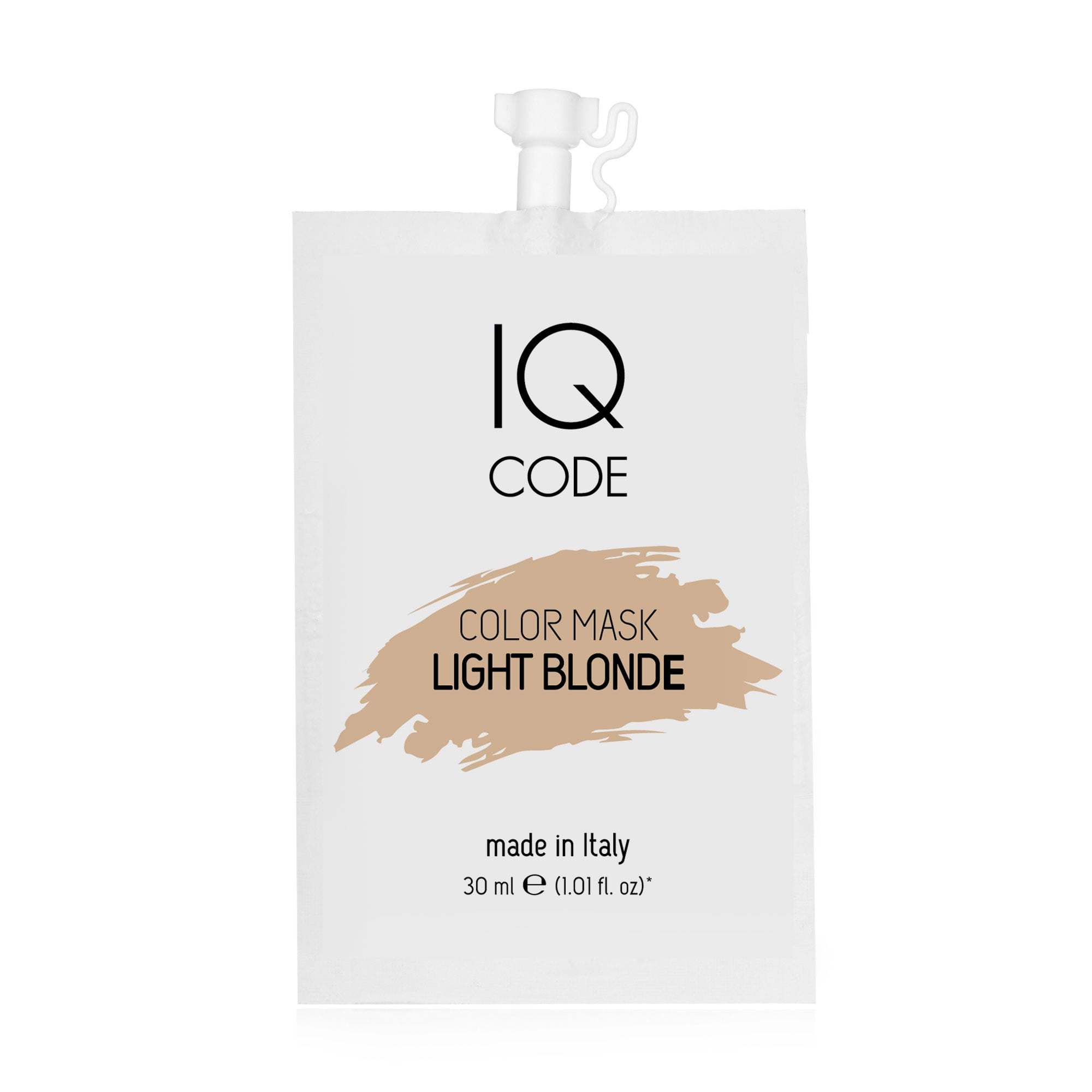 Тонувальна маска для волосся IQ code Color Mask Світло-русявий (Light Blondе), 30 мл