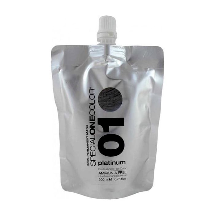 Тонувальна маска для волосся Trendy Hair Special One Color Semi-Permanent Mask 01 Platinum, 200 мл
