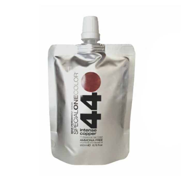 Тонувальна маска для волосся Trendy Hair Special One Color Semi-Permanent Mask 44 Intense Copper, 200 мл