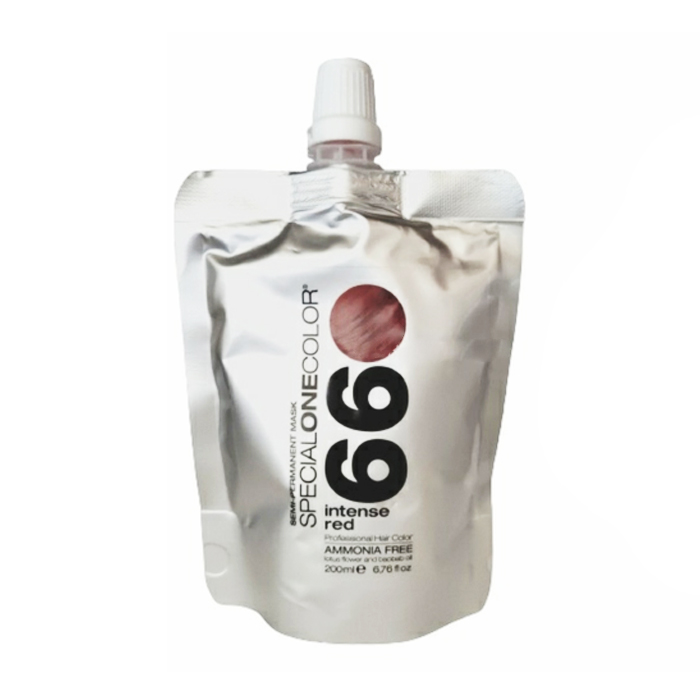 Тонувальна маска для волосся Trendy Hair Special One Color Semi-Permanent Mask 66 Intense Red, 200 мл