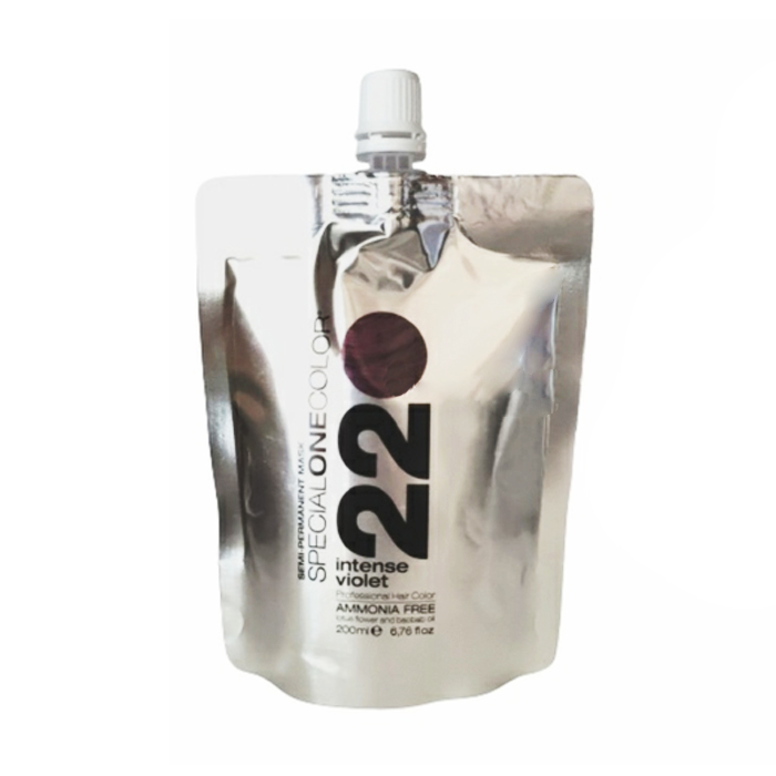 Тонувальна маска для волосся Trendy Hair Special One Color Semi-Permanent Mask 22 Intense Violet, 200 мл