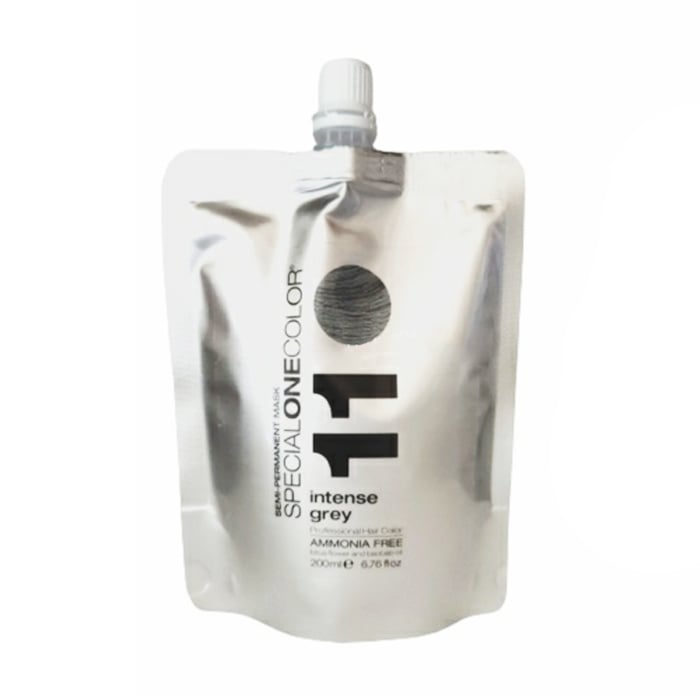Тонувальна маска для волосся Trendy Hair Special One Color Semi-Permanent Mask 11 Intense Grey, 200 мл