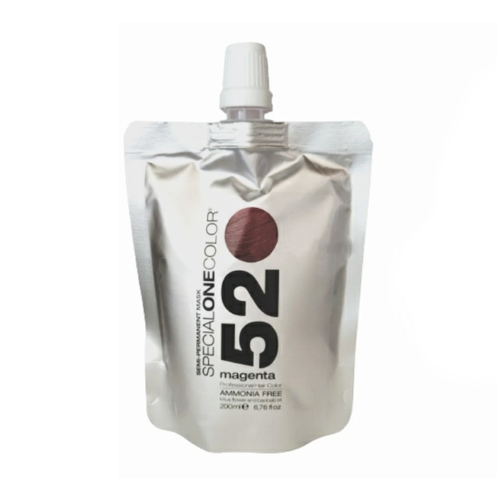 Тонувальна маска для волосся Trendy Hair Special One Color Semi-Permanent Mask 52 Magenta, 200 мл