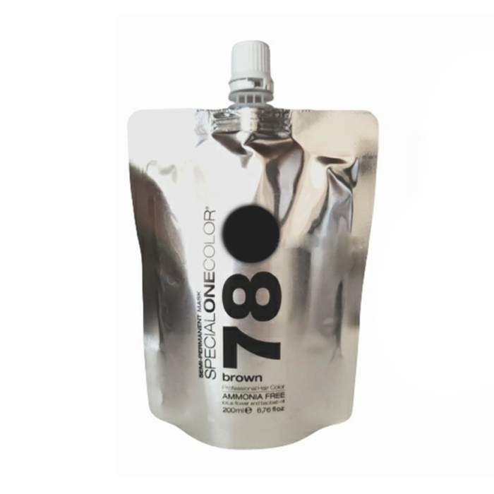 Тонувальна маска для волосся Trendy Hair Special One Color Semi-Permanent Mask 78 Brown, 200 мл