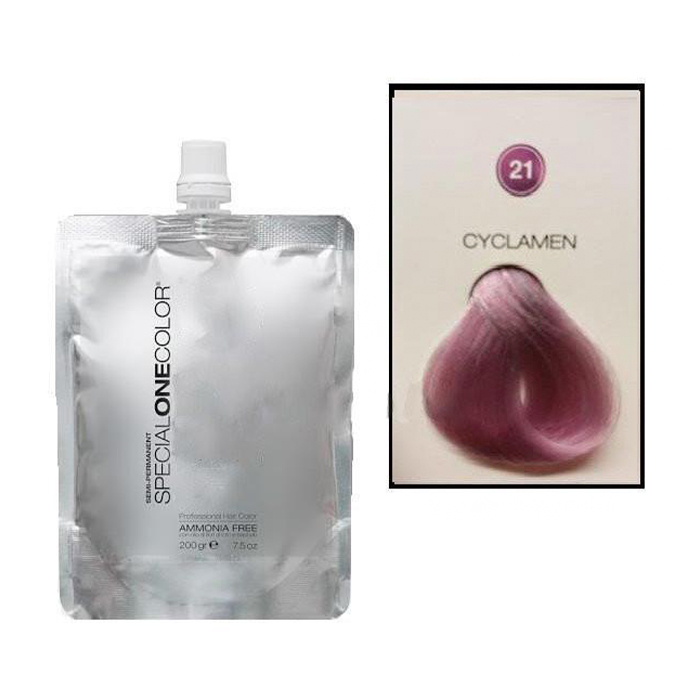 Тонувальна маска для волосся Trendy Hair Special One Color Semi-Permanent Mask 21 Cyclamen, 200 мл