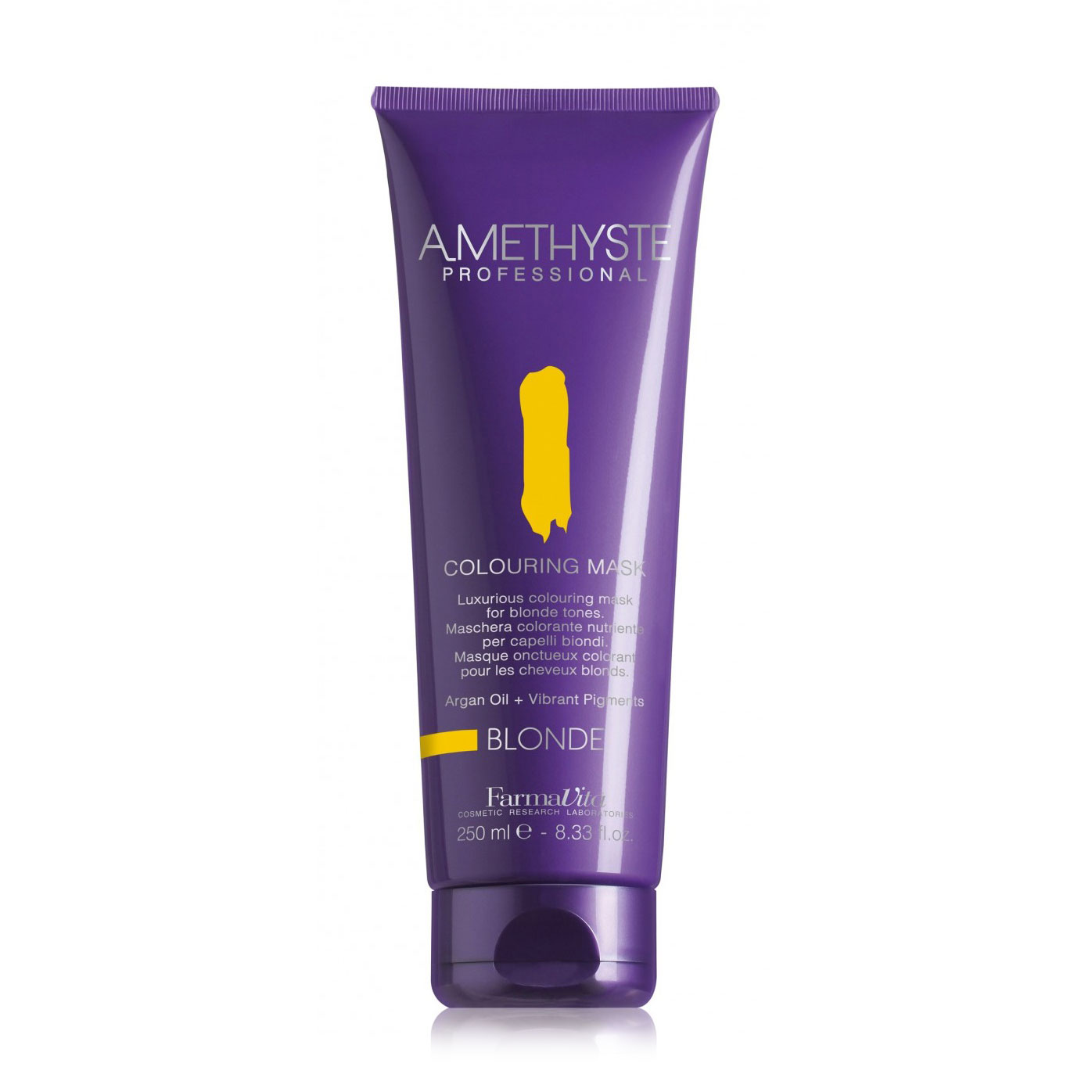 Тонувальна маска FarmaVita Amethyste Colouring Mask для фарбованого волосся Blonde, 250 мл